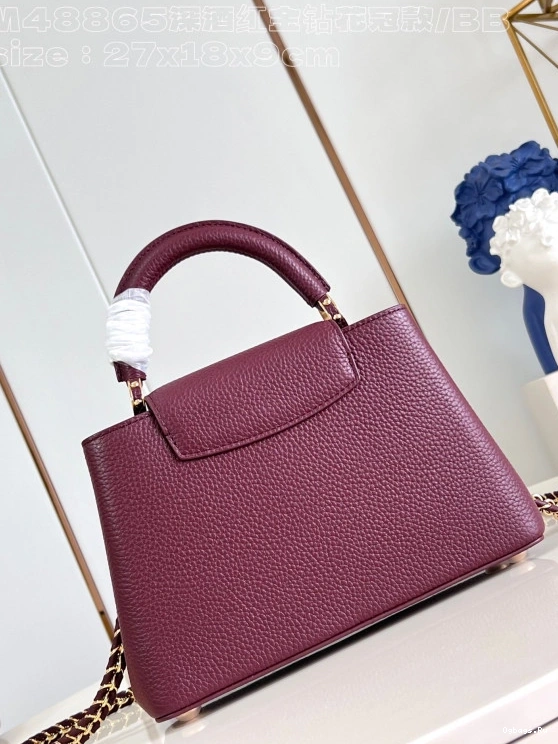 VUITTON CAPUCINES LOUIS BB-27*18*9CM 0116